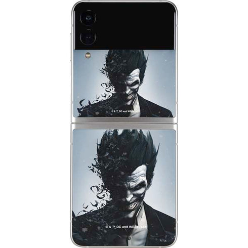 DC Comics Arkham Origins Joker Arkham Galaxy Z Flip4 5G Skin